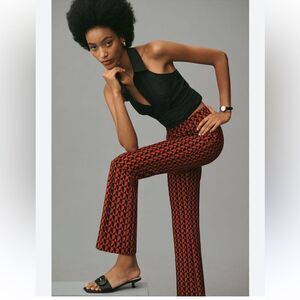 Anthropologie NWT MAEVE THE MARGOT KICK-FLARE CROPPED TROUSERS - XS